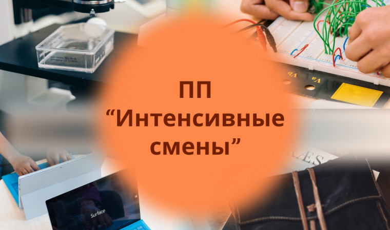 Просветительский проект «Интенсивные смены».